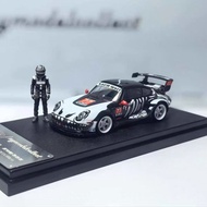 MC 1/64 Porsche RWB 993 High Wing Alloy Diecast Car Model Toy Birthday Gift