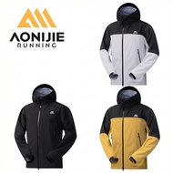AONIJIE F5250 Unisex Hardshell Jacket Waterproof Windproof Hiking Abrasion Coat