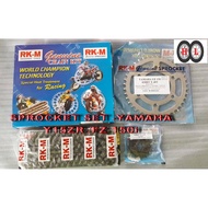 RKM Yamaha Y15ZR / FZ150i  Sprocket Set (Rantai Motor YAMAHA Y15ZR/FZ150i )