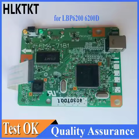 Formatter Board For Canon LBP6200 LBP6200D LBP 6200 6200D FM4-7181 FM4-7181-000 Interface Motherboar