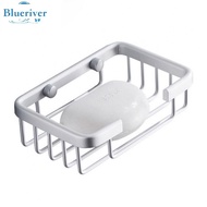 BLURVER~Wall Mount Soap Holder for Bathroom and Kitchen Aluminum Space Saver Tray