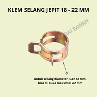 Hose clamp hose clamp 5/ 8 in inc dim inch micro hose xhose clamp 18 mm to 22 mm spring model irriga