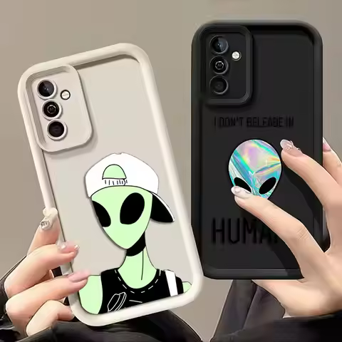 Funny Alien Image Art Phone Case For HUAWEI MATE 20 30 40 50 P30 P40 P50 NOVA 5I 7 7I 9 10 11 11I SE