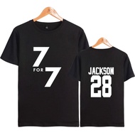 LUCKYFRIDAYF kpop GOT7 7FOR7 t-shirts printed hip hop couple men women t shirt casual unisex tee shi