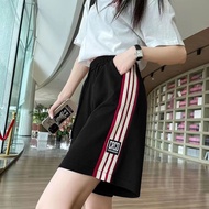 Heping Cotton Large Size Sport Shorts - Wide Leg Casual Style Inspired by Hong Kong Fashion
