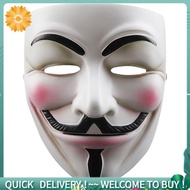 Anonymous Guy Fawkes Resin Cosplay Mask Party Costume Prop Toys
