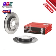 จานเบรคหลัง MITSUBISHI ASX 2010- DELICA D5 OUTLANDER 2012- CITROEN C4 2012- PEUGEOT 4008 2012- 08 N2