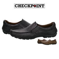 Checkpoint MARIKINA MADE men's DRIVING SHOES black brown | Bryan