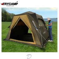 Tricamp a All-Season Shelter 2 Types Large 220 One-Touch Automatic Tent 4-5 Person