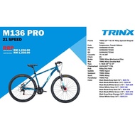 🚴‍♂️🔥TRINX MTB 29INCH 136PRRO 18'' 2 FREEGIFT 🚴‍♂️🔥