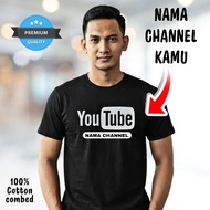 YouTuber T-shirt Channel name writtenbebas