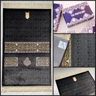 [Shop Malaysia] [Mecca Collection] SEJADAH RAUDHAH Masjid Nabawi Madinah / Mekah with EXCLUSIVE Gift Box (Prayer Mat/ Prayer Rug)