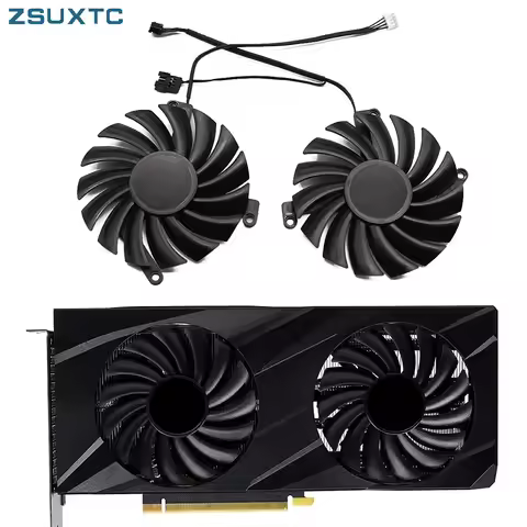 85MM 4PIN CF-12910S RTX3060 3060TI GPU Fan for PNY GEFORCE RTX 3060 Ti VISO Graphics Card Cooling Fa