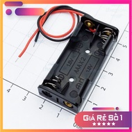 [5 Pieces]- Battery Box, 2xAAA Battery Tray 15cm Extension Cord Truong Giang Components 86