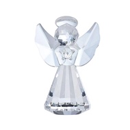Clear Crystal Angel Statue Glass Angel Statue Collectible Christmas Birthday Home Decor Gift