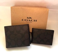 正版正貨❗️Coach Wallet 三合一男裝銀包