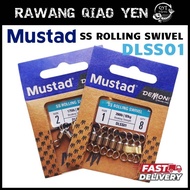 MUSTAD DEMON SWIVEL DLSS01, STAINLESS STELL HEAVY DUTY SWIVEL