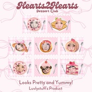[Luvlystuff] HEARTS2HEARTS DESSERT CLUB STICKER PHOTO GLOSSY DECO KPOP H2H GIRLGROUP STICKER STICKER
