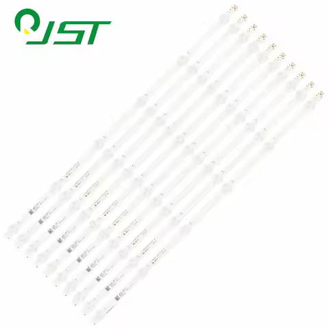 100% New 10pcs/Kit LED Strips for 49 TV JL.D49061235-031CS-M SQY49LB_6X10_MCPCB_V10 V0