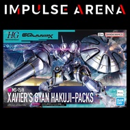 READY STOCK | BANDAI HG 1/144 Xavier's Gyan Hakuji Pack (GQ) Model Kit High Grade HGGQ 07 Gundam GQu