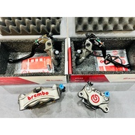 ORIGINAL BREMBO RCS16CC RCS19CC CORSA CORTA MASTER PUMP STYLEMA 100MM 4 POT/ P34 2POT RED LOGO BREMB