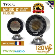 FOCAL Tweeter Speaker MN 60K Full Range 2"Tweeter Speakers 120 watt