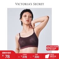 维多利亚的秘密（Victoria\'s Secret）小雏菊老花蕾丝返定杯固定薄杯无钢圈文胸内衣Ⅲ 14F7摩卡棕老花 11216630 M