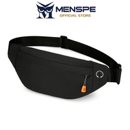 MENSPE Unisex Cross Body Bag Chest Bag Men’s Sports Waist Belts Bag Women Waterproof Fitness Bag Mon