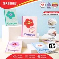 (1pcs) Greebel 40-Sheet Notebook I Large Size School Book B5 Campus 40-8
