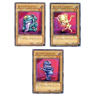 Japanese Yugioh Card Ojama Green DP2-JP002 N/Ojama Yellow DP2-JP003 N/Ojama Black DP2-JP004 N