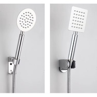 Round & Square Type Stainless Steel Handheld Shower Head, Hand Shower Head Set