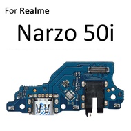 สายแผงวงจรเคเบิลแบบยืดหยุ่นชาร์จหัวเชื่อมปลั๊ก USB แท่นชาร์จรุ่น Prime Pro สำหรับ OPPO Realme Narzo 10 10A 20 20A 30 30A 50i 50 50A