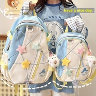 Korean Style Women's Backpack/Aesthetic School Bag/Korean Style School Bag/Women's Student Backpack/