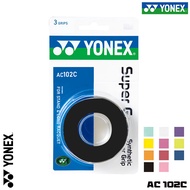 yonex AC102C Super Grip Colours SuperGrip Grip(3Grips)Badminton Grip