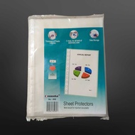 In A4 Sheet Protectors Contents 20 Pcs, Quality