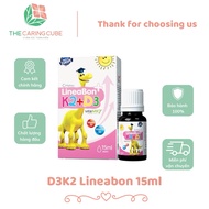 D3 k2 lineabon drops 15ml pink