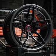 Rim roda kereta yang telah diubah suai, rim aluminium 18-inci, 19-inci, 20-inci, aksesori rim besi, 