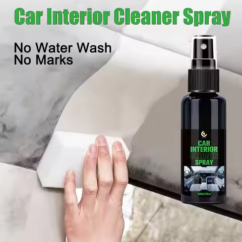 Car Interior Leather Clean Agent Strong Decontamination Safe For All Interior Parts Natural Citrus I