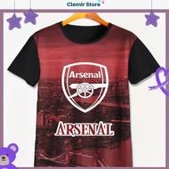 Boys' Arsenal Shirt 3D Printed The Goingers England Football Team T-Shirt - Bola V8