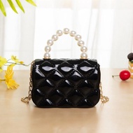 - T5032 Mini Sling Bag/Korean Style Pearl Jelly Bag/Korean Fashion Bag/Ha Bag