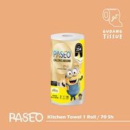 [1 Rolls] Paseo Elegant Kitchen Towel Roll 70 Sheets