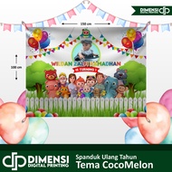 COCOMELON BIRTHDAY BANNER / COCOMELON BIRTHDAY BANNER / BIRTHDAY BANNER BANNER