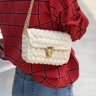 Diy diy Sewing Knitting Bag diy Handmade diy Bag Knitting Bag Hyuna Collision Style Hand-Knitting Ba