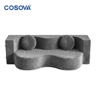 COSOVA Modern Simple Compressed Sofa Sponge Vacuum Roll Package Living Room