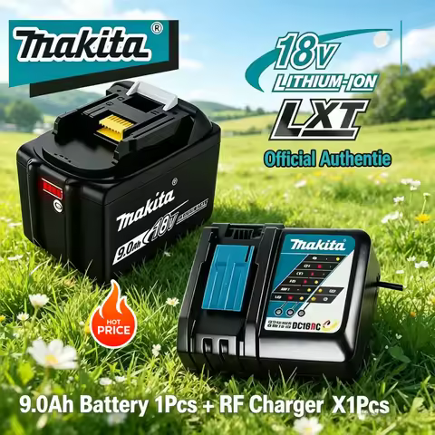 9000mAh Makita 18V 9Ah 6Ah 5Ah 3Ah Rechargeable Battery Makita Power Tools Li-ion Replacement 18v Ba