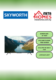 Skyworth 65" 4K UHD HDR 10 Google TV 65SUE7600