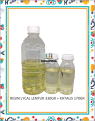 Resin Lycal Lical Lentur 1079 500gr Nametag Stiker Sticker Timbul