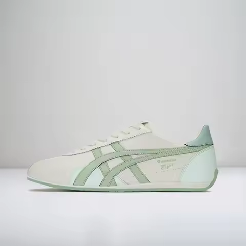 Onitsuka Tiger Runspark Retro, Fresh, Elegant, Stylish, Durable Low-Top Casual Sneakers—Unisex White