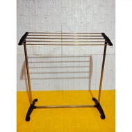 Jemuran Handuk Jemuran Berdiri Handuk Jemuran Hnaduk Stainless Steel Tahan Beban 15 Kg Jemuran Handu