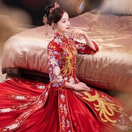 Xiuhe Wedding Dress - Stylish Maternity-Friendly Toasting Ceremony Gown